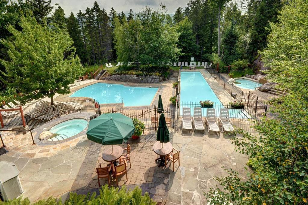 Tremblant Les Eaux 227-1 By Escapades Tremblant Apartment Mont-Tremblant Bagian luar foto